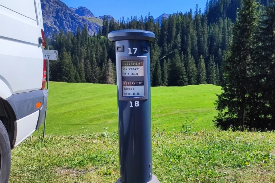 Pitch Control R3/S – Ansicht der Stellplatz-Säule